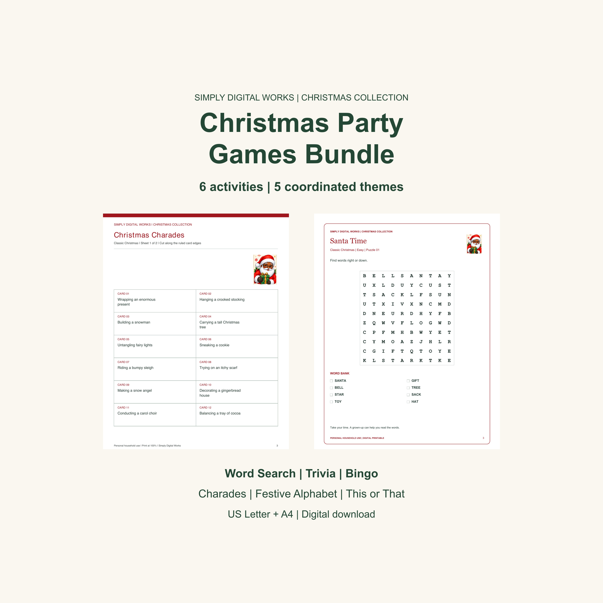 Christmas Party Games Bundle — existing cover