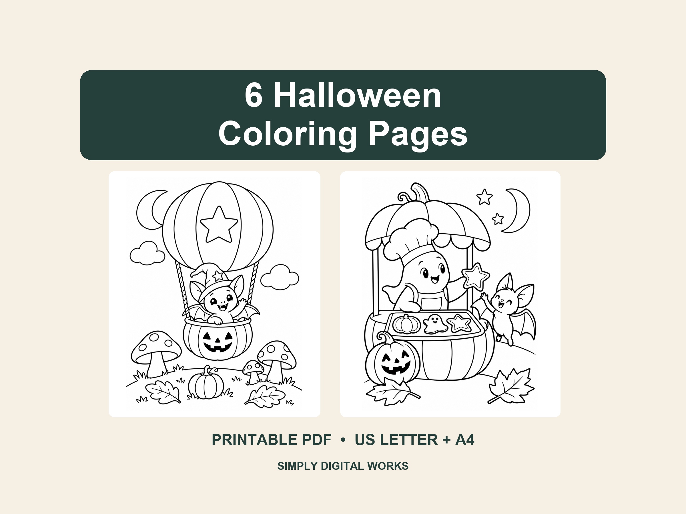Halloween Coloring Pages — existing cover